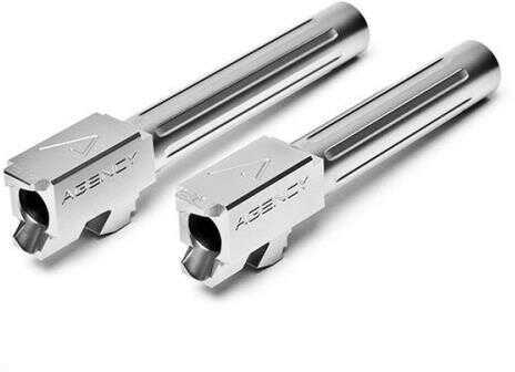 Agency Arms Mid Line Compatible With for Glock 19 9mm 4.01-Inches, Stainless Steel Fluted Md: MLG19FSS