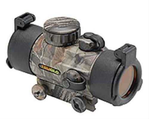 Truglo 1X30 Red Dot Dual Color & Green Camo Scope Md: TG8030Dc