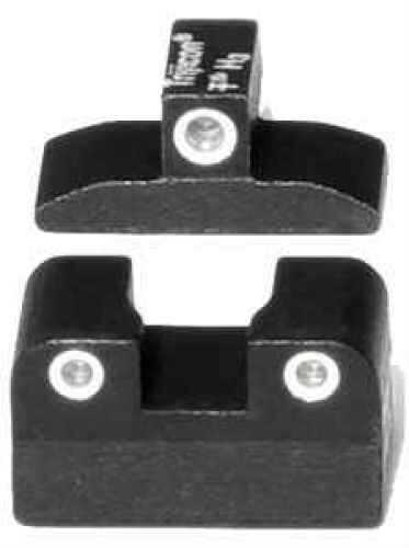 Trijicon 600033 Bright & Tough Night Sights Beretta Px4 Tritium Green w/White Outline Black