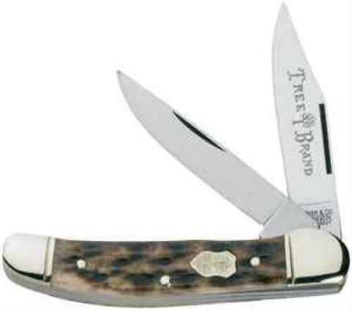 Boker Copper Appaloosa Folder Knife With 2 Blades & Bone Handle Md: 2626Ab