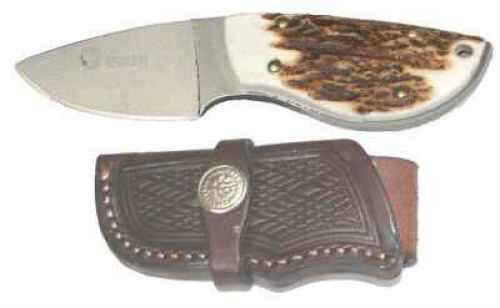 Boker Knife With Fixed Stainless Steel Caper Blade & Stag Handle Md: BA530H