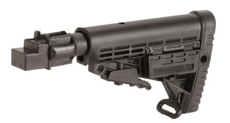 Command Arms 6 Position Collapsible Stock Stamped Receiver With Black Finish Md: CAKC