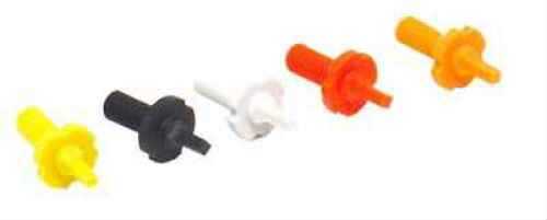 Tapco 16619 Intrafuse AR Enhanced Color Sight Set AR-15/M4/M16 Composite Black Red-Orange Orange Raspberry Neon