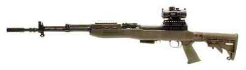 Tapco SKS T6 Olive Drab Green Collapsible Stock/Spike Bayonet Cut Md: STK66168G