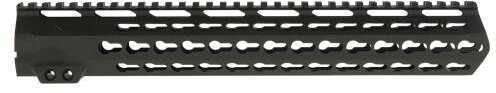 Aim Sports MTK13L308 AR Keymod Handguard Rifle 6061-T6 Aluminum Black Hard Coat Anodized Low