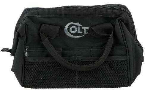 Drago Gear C17301Bl Colt Ammo & Tool Bag 600D Polyester 9" X 12" X 9.5" Exterior Black