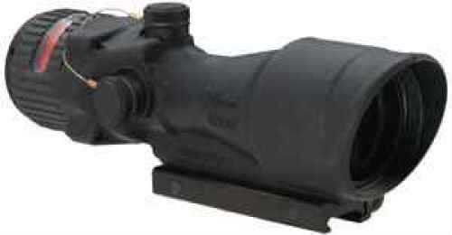 Trijicon 100002 ACOG 6x 48mm Obj 17 ft @ 100 yds FOV Black Matte Finish Illuminated Red Chevron 308 BAC