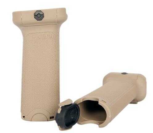 Bravo GFVG-FDE BCMGunfighter Tactical Grip Flat Dark Earth Polymer/Rubber