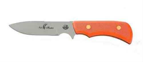 Kinives Of Alaska Elk Hunter Knife With Fixed Blade & Orange SureGrip Handle Md: 177FG