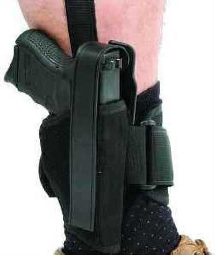 Blackhawk Ankle Holster Size 0 For 2" Barrel Small Frame Revolvers With Hammer Spur Md: 40Ah00BKR