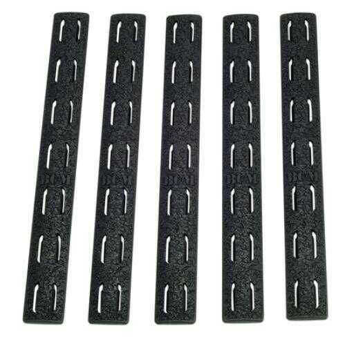 Brownells 5.5 Keymod Rail Panel Kit Black Pack