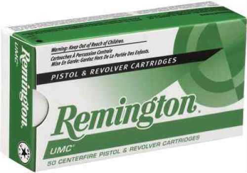 40 S&W 165 Grain Full Metal Jacket 50 Rounds Remington Ammunition