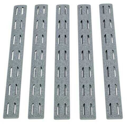 Bravo KMRRPWG5 BCM KeyMod Rail Panel Kit AR-15 5.56mm Polymer Wolf Gray