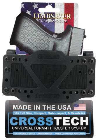 Limbsaver 12501 CrossTech IWB/OWB Universal Handgun Polymer Black