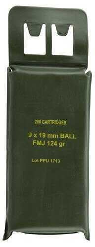 9mm Luger 115 Grain Full Metal Jacket 200 Rounds Prvi Partizan Ammunition