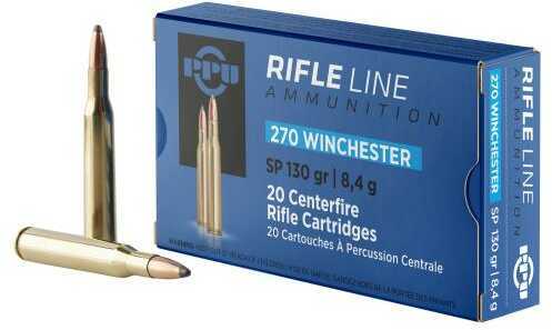 270 Win 130 Grain Soft Point 20 Rounds Prvi Partizan Ammunition 270 Winchester