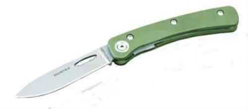 Kinives Of Alaska Featherlight Hunter With Drop Point Blade/G10 OD Green Handle Md: 0395FG