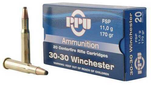 30-30 Win 170 Grain Flat Soft Point 20 Rounds Prvi Partizan Ammunition Winchester