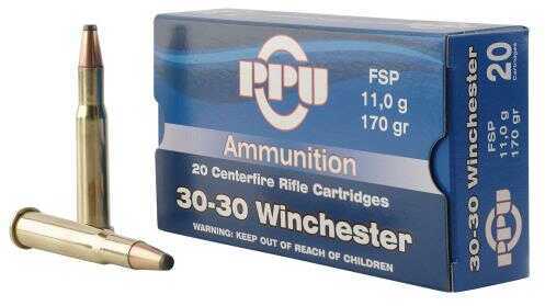 30-30 Win 170 Grain Flat Soft Point 20 Rounds Prvi Partizan Ammunition Winchester