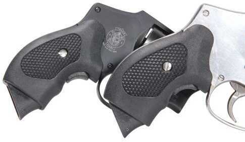 Pachmayr 02605 Guardian Grip S&W J Frame Round Butt Polymer Black