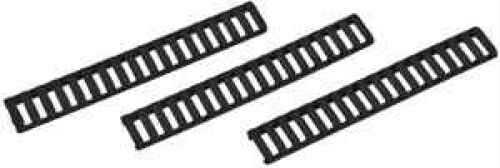 Ergo Rail Cover LOWPRO 18 Slot Ladder Black 3Pk