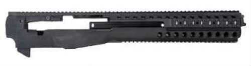 Troy Ind MCSC0BT00 Modular M14 Chassis AR-15/M16/M4 Aluminum/Stainless Steel Black Hard Coat Anodized