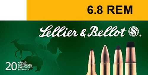 6.8mm SPC 110 Grain Ballistic Tip 20 Rounds Sellior & Bellot Ammunition