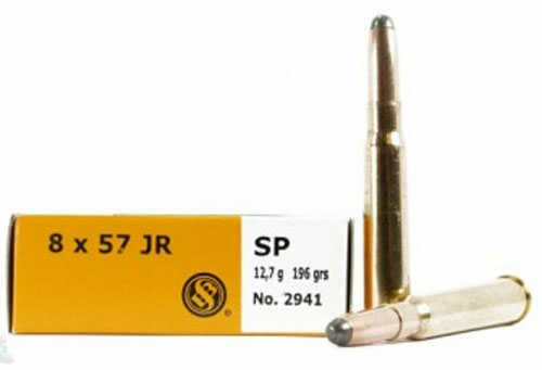 8x57 JRS 196 Grain Soft Point 20 Rounds Sellior & Bellot Ammunition