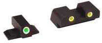 Ameriglo XD193 Classic Night Sights Springfield XD Green Front/Yellow Rear