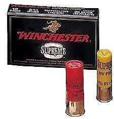 12 Gauge 3" Lead 00 Buck  15 Pellets 5 Rounds Winchester Shotgun Ammunition