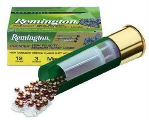 12 Gauge 3-1/2" Copper Plated Lead #4  2-1/4 oz 10 Rounds Remington Shotgun Ammunition
