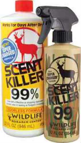Wildlife Research Odorless Scent Killer Combo 36 Oz W/ 4 Oz Camo Refill Bottle Md: 560