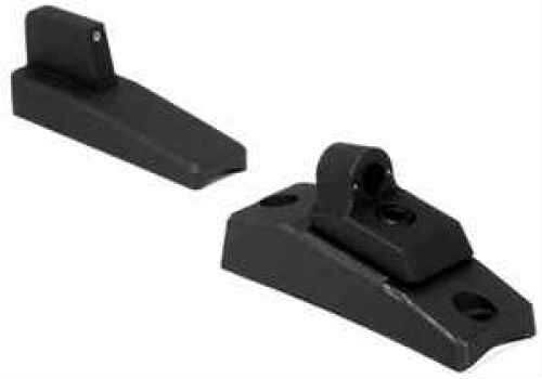 Trijicon 600323 Bright & Tough Night Sights Remington 870/1100/11-87 Tritium Green w/White Outline Black