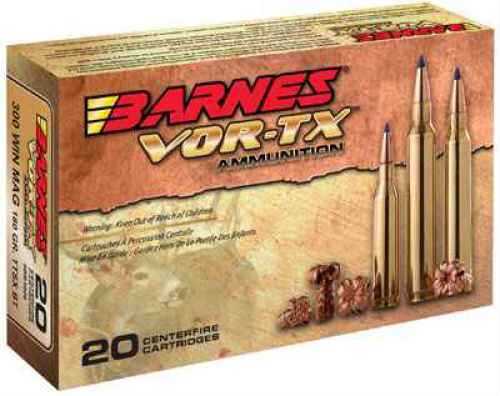 300 Rem Ultra Mag 180 Grain Ballistic Tip 20 Rounds Barnes Ammunition Remington Magnum