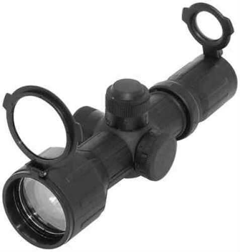 NCStar SEECR3942R Compact Tactical 3-9x 42mm Obj 37.7-12.5 ft @ 100 yds FOV 30mm Tube Black Finish Illuminated P4 Snipe