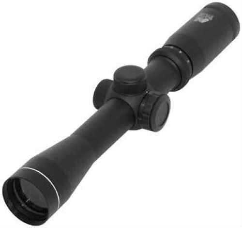 NCStar SEPB2732B Pistolero 2-7x 32mm Obj 14.00-4.50 ft @ 100 yds FOV 1" Tube Black Finish Illuminated Red Plex