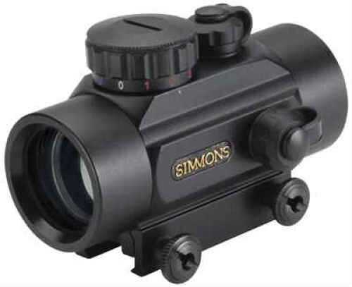 Simmons 511303 Red Dot 1X 30mm Obj 31.4-10.5ft@100 yds FOV Tube Black