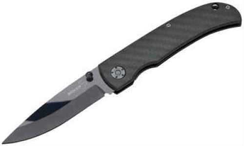 Boker 01Bo036 Plus Anti-Grav Ceramic Straight Point Blade Carbon Fiber