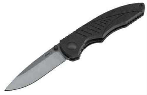 Boker 01Bo037 Plus Cera-Tac Ceramic Straight Point Blade Black G-10