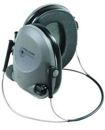 3M/Peltor Electronic Tactical 6S Earmuff Gray NRR 19 Behind the Head Stereo 97043