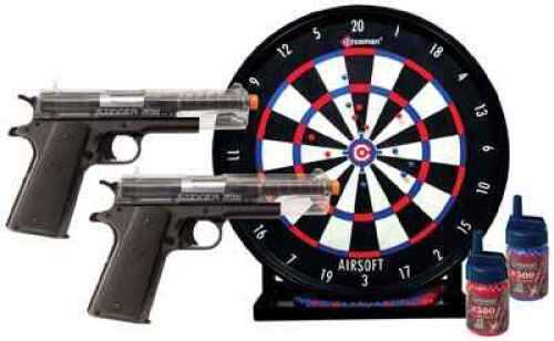 Crosman ASP311CDK Stinger Challenge Kit 2 Pistol w/Trgt 500 Rd+500 Blue BBs