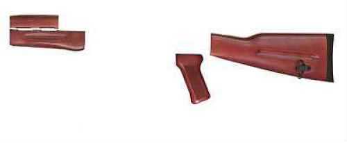 TapCo AK-47 Romanian Wood Furniture Set Red Md: Tim06002-Rd