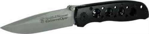 Smith & Wesson Knives Ck105Bk Extreme Ops Folder 400 Stainless Straight Edge