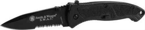 Smith & Wesson Knives SWATMBS Medium Black Serrated