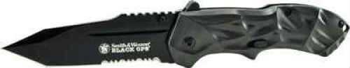 Smith & Wesson Knives SWBLOP3TS Black Ops Tanto Serrated
