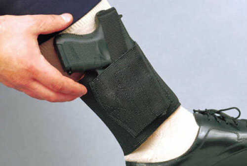 Desantis Gunhide 062BASRZ0 Apache Ankle S&W J Frame 2" Elastic Black