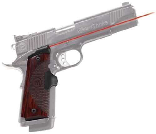 Crimson Trace Lg901 Master Series Lasergrips Red 1911 Commander/govt 45 Grip Rosewood