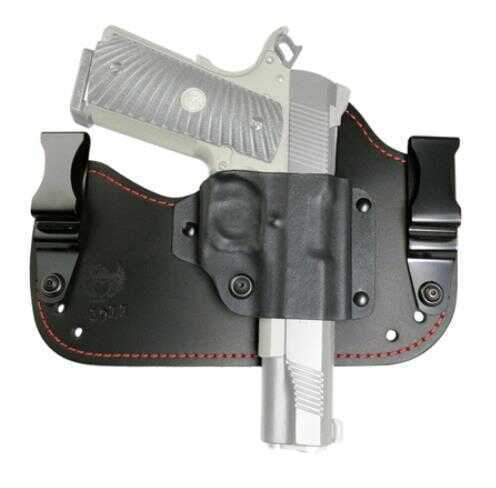 Flashbang 94101911310 Capone Red Stitch Fits Most 1911 Style Autos Leather/thermoplastic Black/red