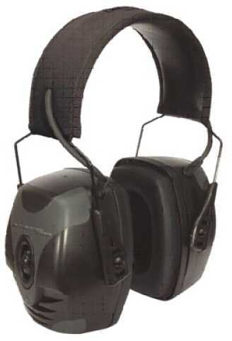 Howard Leight Impact Pro Earmuff Black Electric NRR 30 Aux Cord R-01902