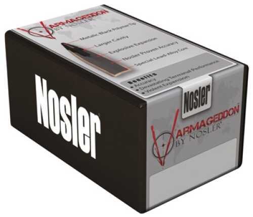 Nosler 17225 Varmageddon 22 Caliber .224 40 GR Flat Base Hollow Point (FBHP) 100 Box